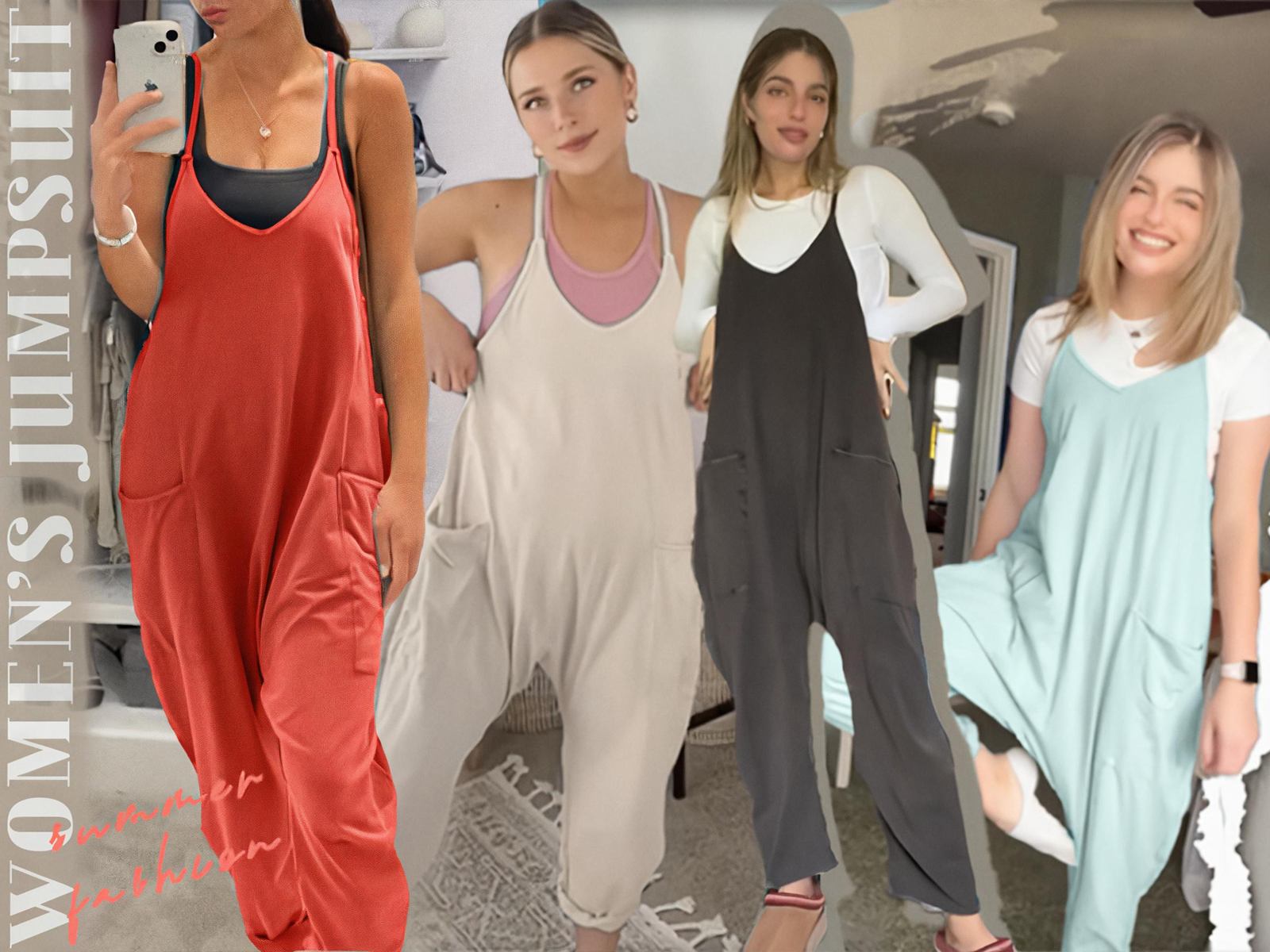 Amazon.com: UNIANKIYA One Piece Jumpsuits for Women Casual